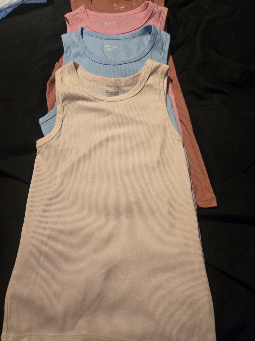 Women's Ribbed Tank Top - 4 Pack